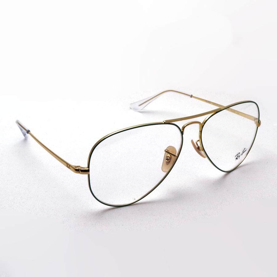 Ray-Ban（レイバン） メガネ アビエーター RX6489 3136 ティアドロップ 