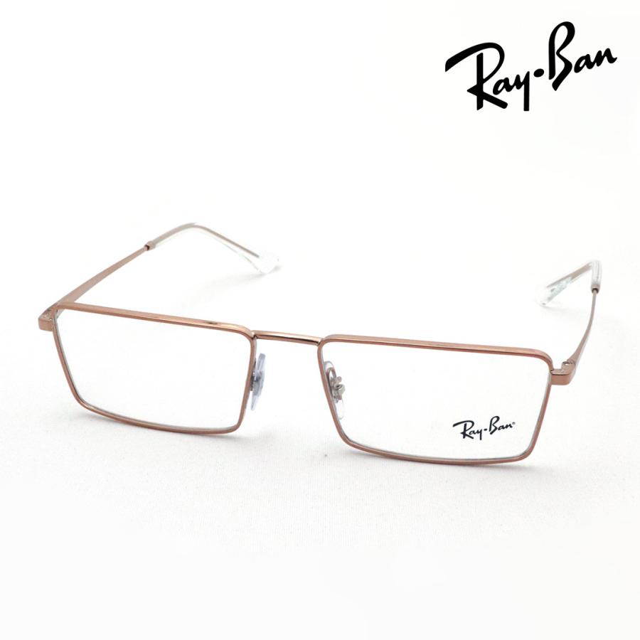 Ray-Ban レイバン メガネ プレミア生産終了モデル EMY エミー RX6541 2943 56 58 メタル スクエア ブラウン系 ...