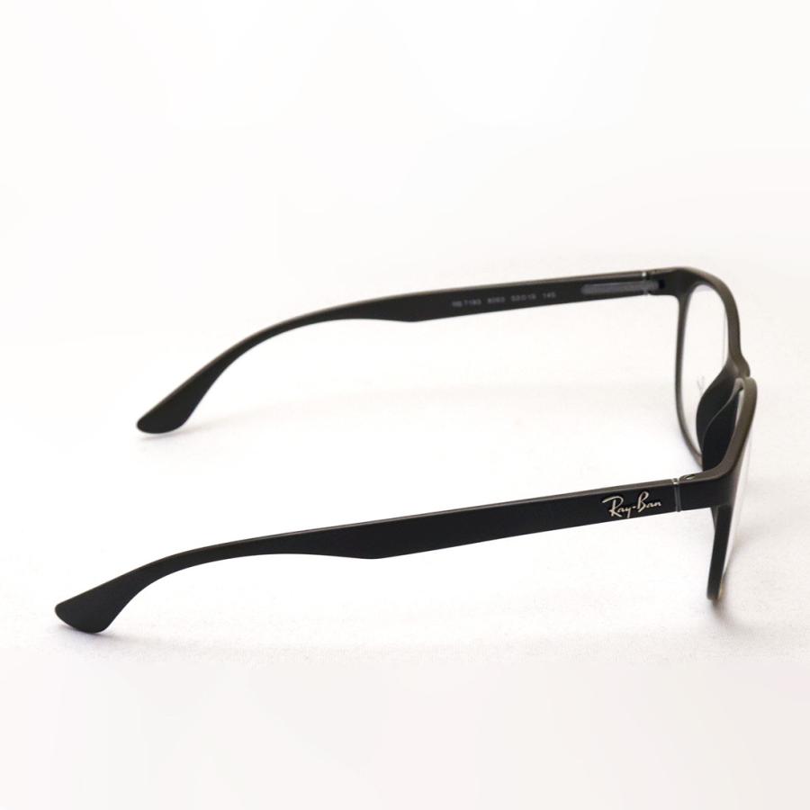 レイバン メガネ プレミア生産終了モデル Ray-Ban 伊達メガネ RX7183 8063 スクエア