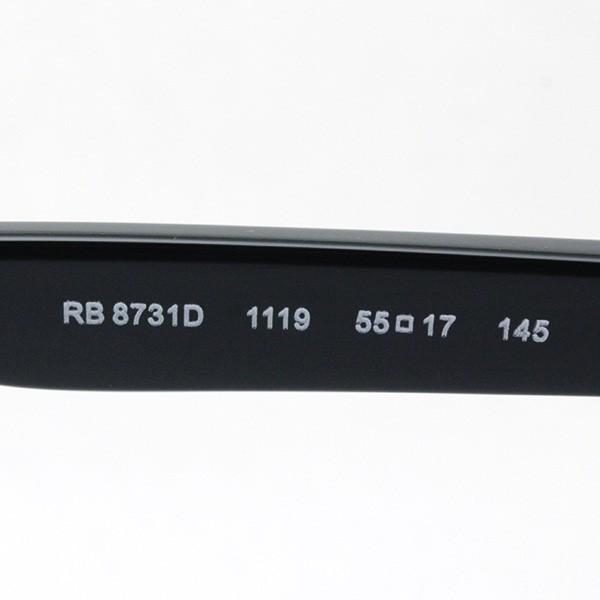 レイバン メガネ Ray-Ban 伊達メガネ RX8731D 1119 ハーフリム｜glassmania｜08