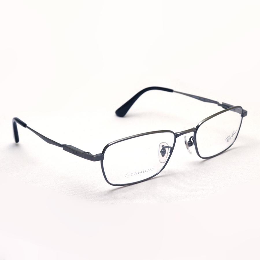 レイバン メガネ プレミア生産終了モデル Ray-Ban 伊達メガネ RX8764D 1000 スクエア_2