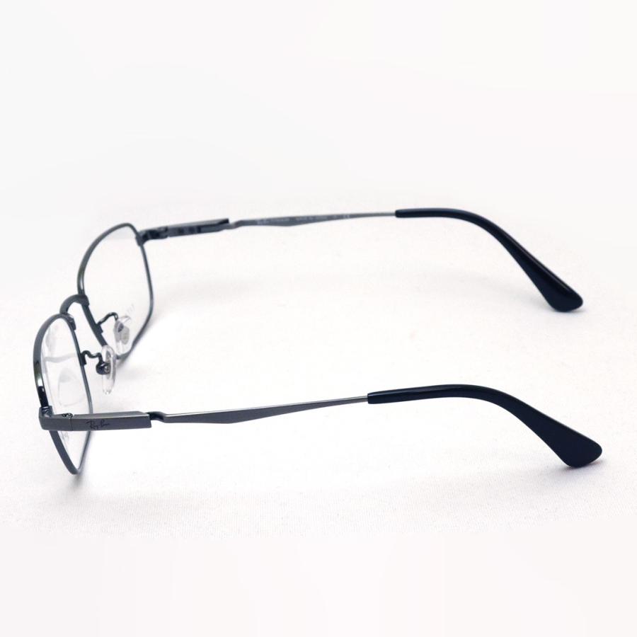 レイバン メガネ プレミア生産終了モデル Ray-Ban 伊達メガネ RX8764D 1000 スクエア_4
