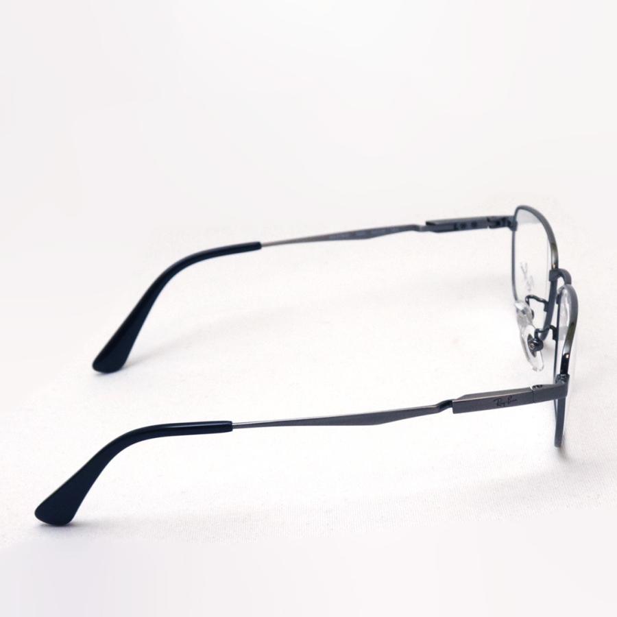 レイバン メガネ プレミア生産終了モデル Ray-Ban 伊達メガネ RX8764D 1000 スクエア_5