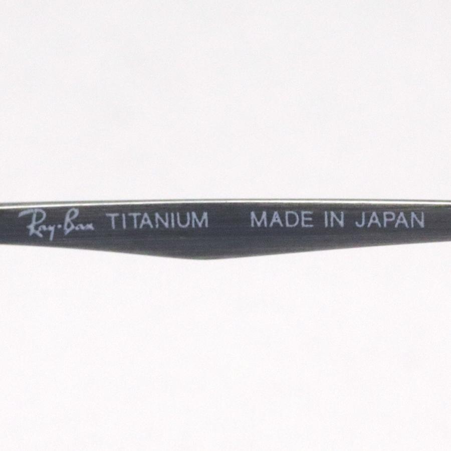 レイバン メガネ プレミア生産終了モデル Ray-Ban 伊達メガネ RX8764D 1000 スクエア_8