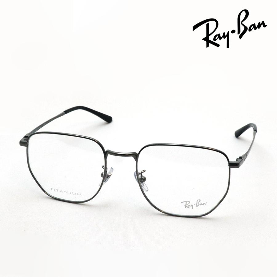 Ray-Ban（レイバン） メガネ Ray-Ban RX8776D 1000 53 チタン スクエア