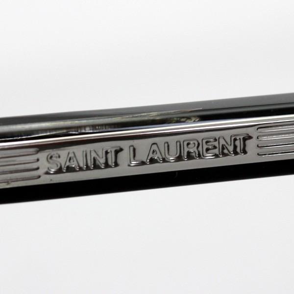 SAINT LAURENT サンローラン メガネ SL124 001 ラウンド : グラス
