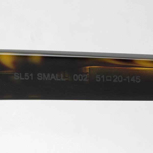 サンローラン サングラス プレミア生産終了モデル SAINT LAURENT SL51 SMALL 002 ウェリントン｜glassmania｜08