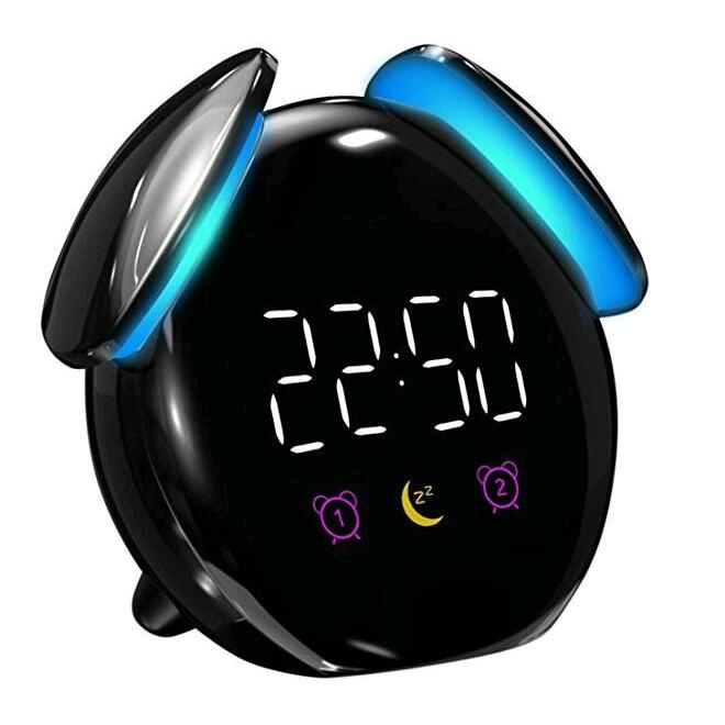 目覚まし時計 予約受付中 光デジタル時計 置き時計 スヌーズ機能 オシャレ Ledバックライト 卓上 子供 寝室 かわいい Usb充電