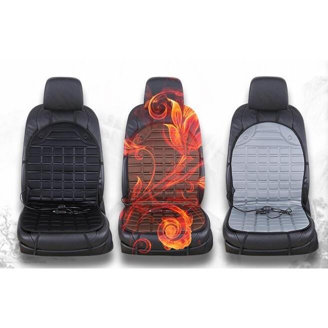Yq ホットカーシート Dc 12v 加熱 座席ヒートクッション 車載 シートヒーター ユニバーサル 防寒 2個セット Sagaretxe Net