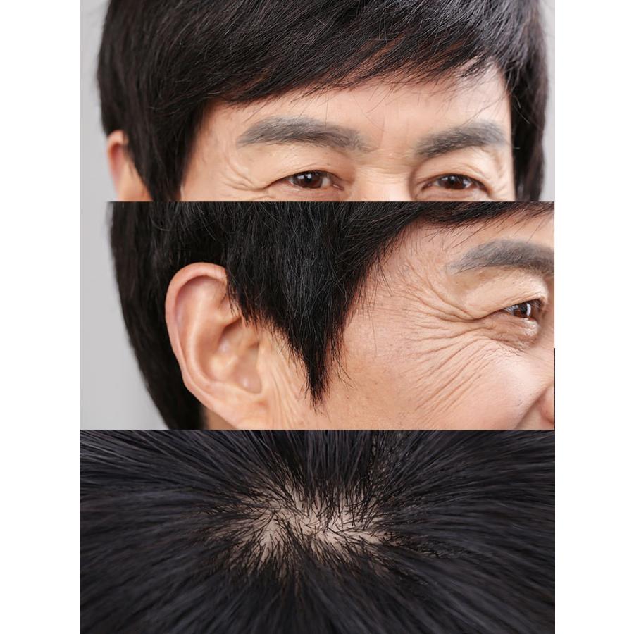 ウィッグ メンズ 自然 ショート 人毛かつら 部分手植え 人気 男性用 中高年 お年寄り用 イケメン 通気性抜群 快適着用感 Yz Glassy 通販 Yahoo ショッピング
