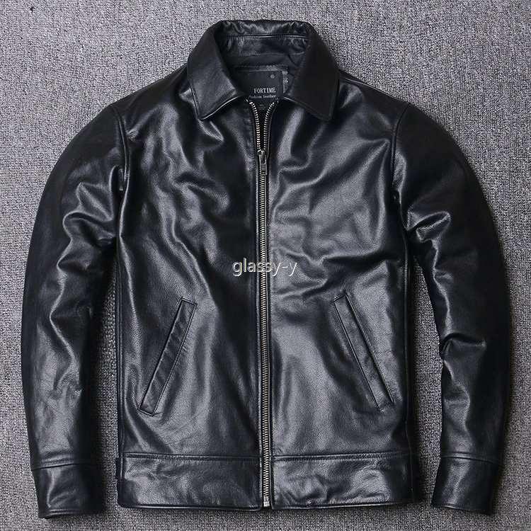 超ポイント祭 期間限定 シングル 牛革 ライダース バイク 本革 メンズ レザージャケット 革ジャン ショート レザーコート ミリタリー ジャケット ブランド 細身 スリムタイプ ジャケット Investmentgab Com