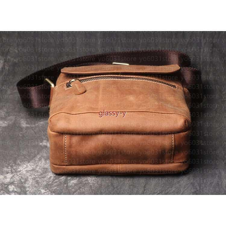 超人気新品 ボディバッグ メンズ Yo A 75 左右肩掛け対応 通勤 通学 2way 斜め掛けバッグ ワンショルダーバッグ レザー 本革 ショルダー バッグ Morrismonument Com