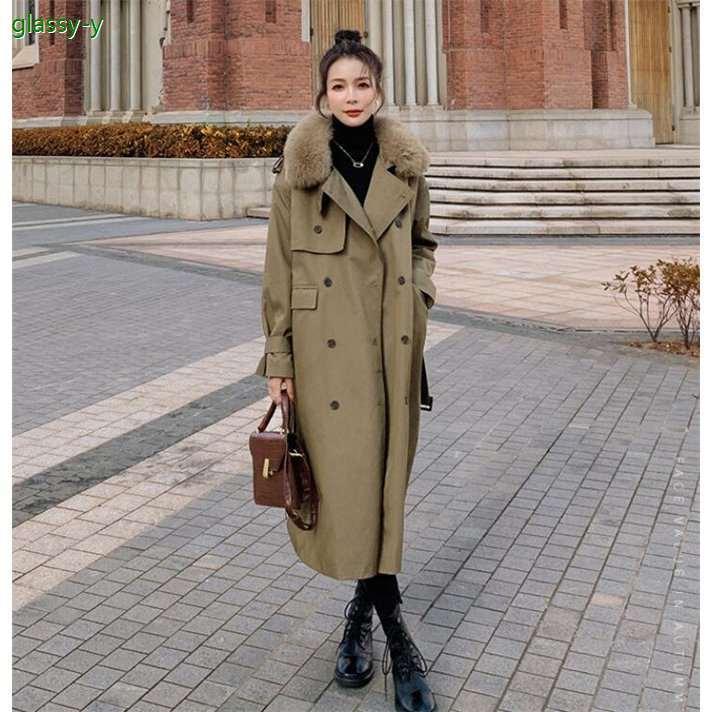 季節のおすすめ商品 アウター トレンチコート ロングコート ファー付き レディース モッズコート 冬 厚手 防寒 コート アウター Dagl Tg