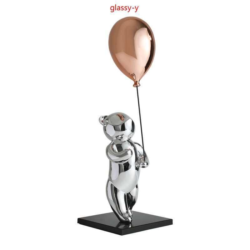 置物 オブジェ オーロラ 銀色 黒 白 プレゼント くまさん オシャレ インテリア かわいい 子供 装飾品 シルエット 風船 クマ 卓上 インテリア雑貨 オブジェ 置き物 大人も着やすいシンプルファッション Www Metanoialab Com Br