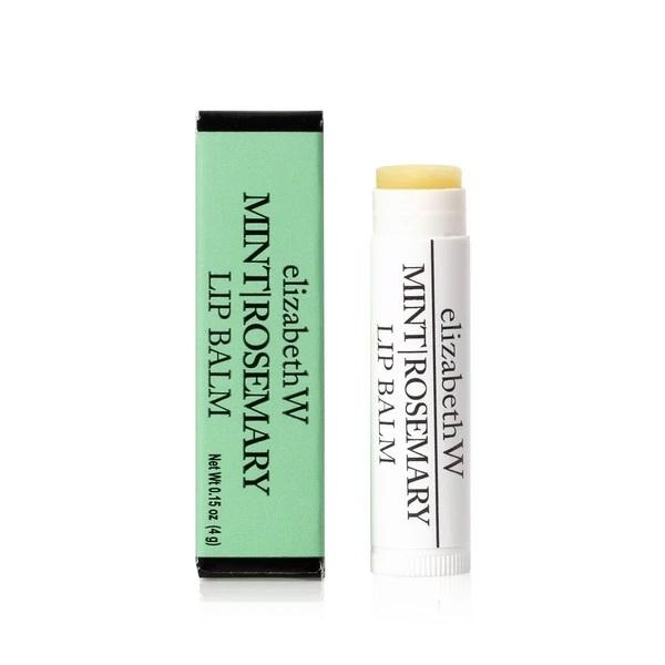 エリザベスダブリュー(elizabethW) LIP BALMリップバーム4g ミントローズマリー(Lip Balm)(Mint