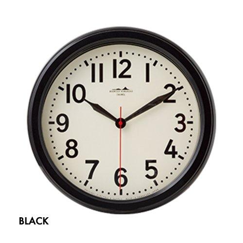 HERMOSA （HERMOSA）HKホーロークロック（BLACK）（HK HORO CLOCK