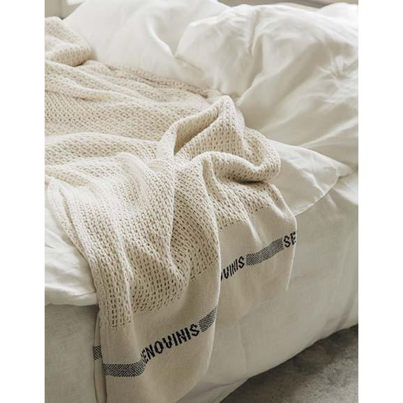 fog linen work（フォグリネンワーク） コットンブランケット