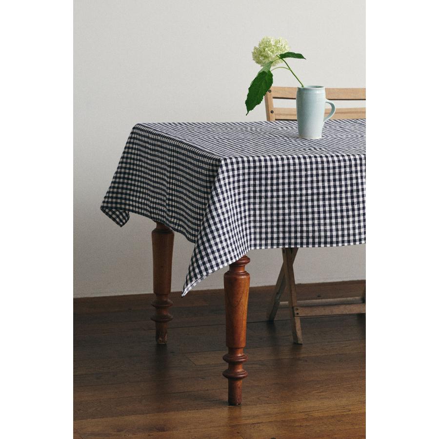 美品！未使用品！fog linen work テーブルクロスL　ネイビー new】リネン テーブルクロス L ハーパー | fog linen work