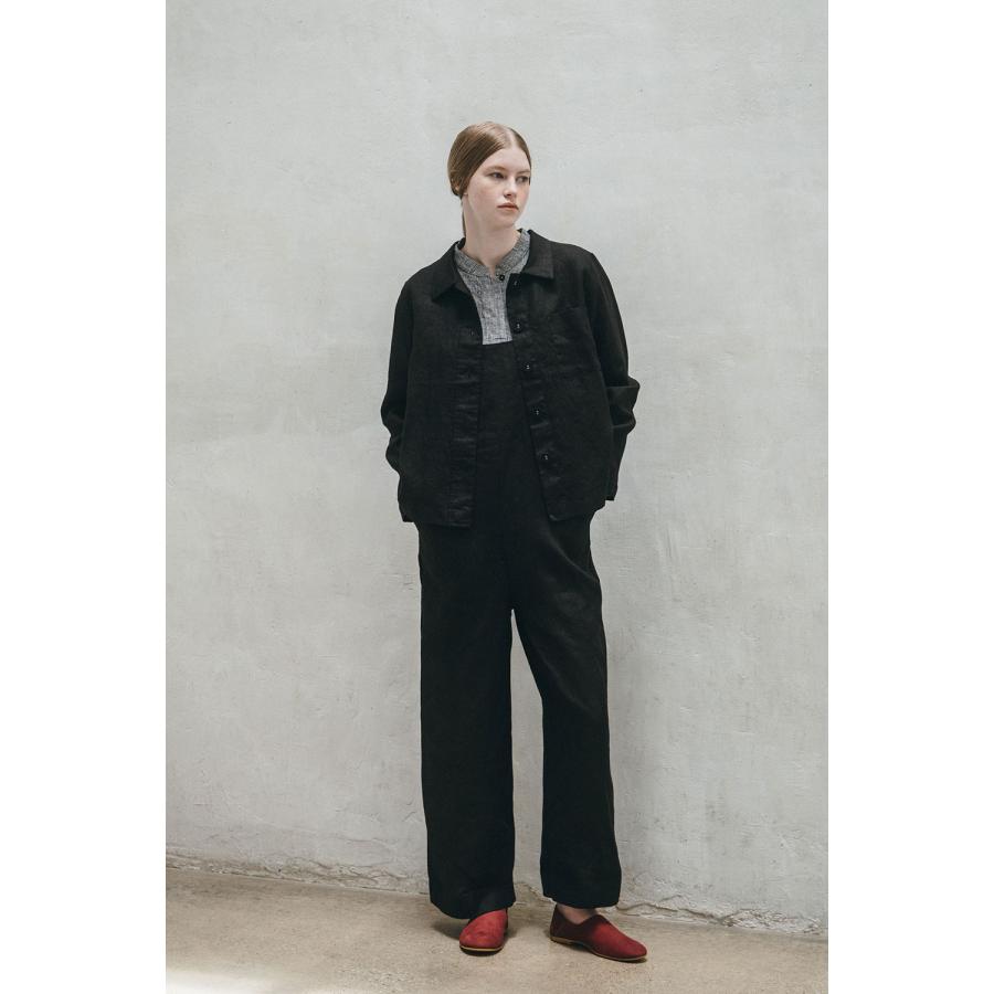 fog linen work（フォグリネンワーク） グレイス ジャケット ブラック