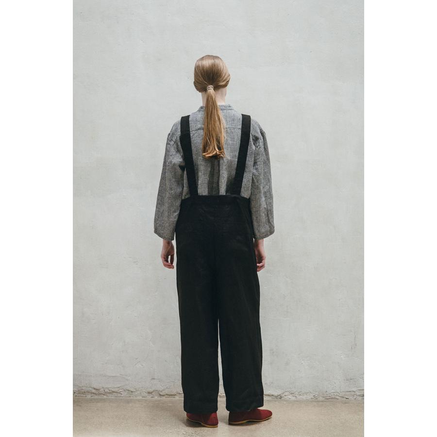 fog linen work（フォグリネンワーク） ロッティ サロペット ブラック 