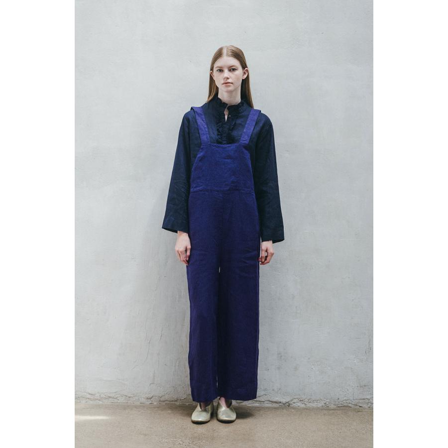 通販 Fog linen work リネンサロペット フォグリネンワーク fog linen