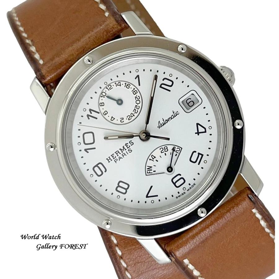 HERMES エルメス　クリッパー　自動巻き　時計　CL5.710 HERMES エルメス CL5.710 クリッパー パワーリザーブ 腕時計