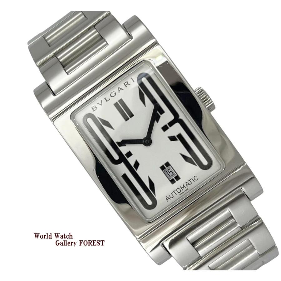 BVLGARI ブルガリ レッタンゴロ RT45S 中古 メンズ 腕時計 自動 BVLGARI ブルガリ レッタンゴロ RT45S 中古 メンズ 腕時計 自動