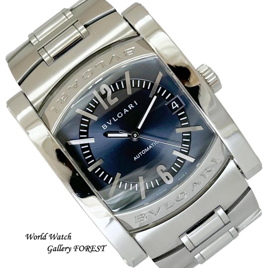 BVLGARI ブルガリ アショーマ AA44S 中古 メンズ 腕時計 自動巻き  