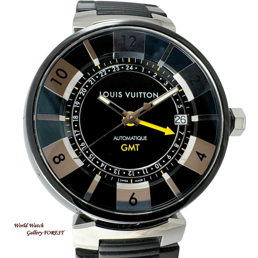 LOUIS VUITTON ルイ・ヴィトン タンブール インブラック GMT Q113K  