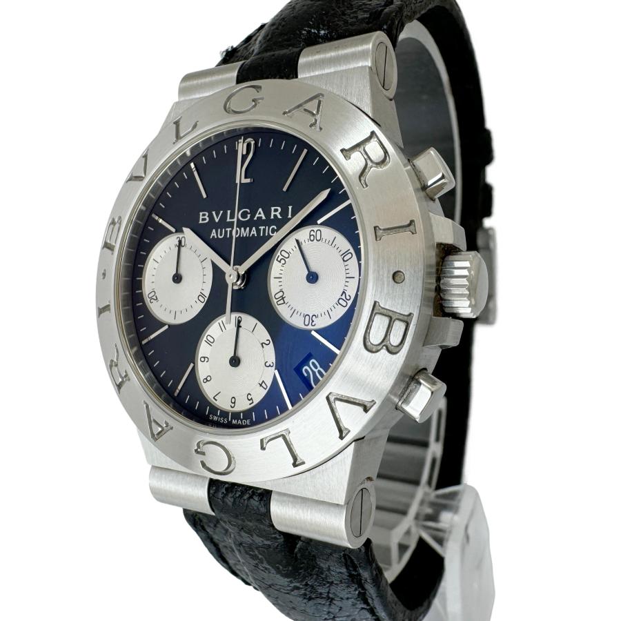 BVLGARI ディアゴノAUTO CH35S D 3937 クロノグラフ BVLGARI