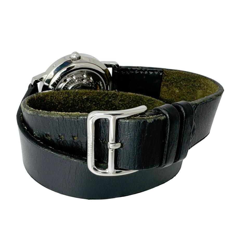 HERMES エルメス クリッパー CL5.710 ドゥブルトゥール パワーリザーブ