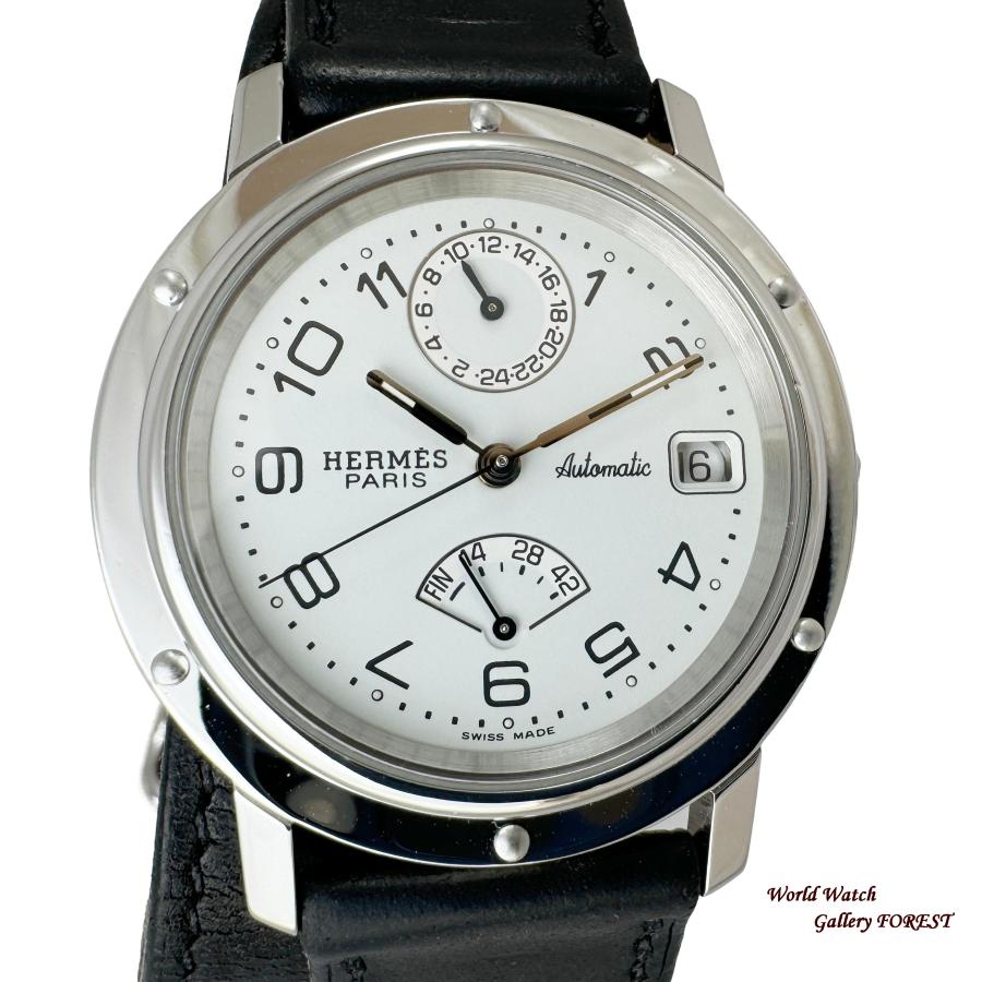 HERMES クリッパー 自動巻き 時計 パワーリザーブ cl5 710 800000120149000-1_4450a6d7-
