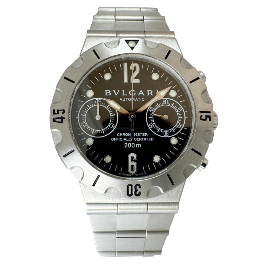 BVLGARI（ブルガリ） ディアゴノ スクーバ 中古 メンズ 腕時計 SCB38S 
