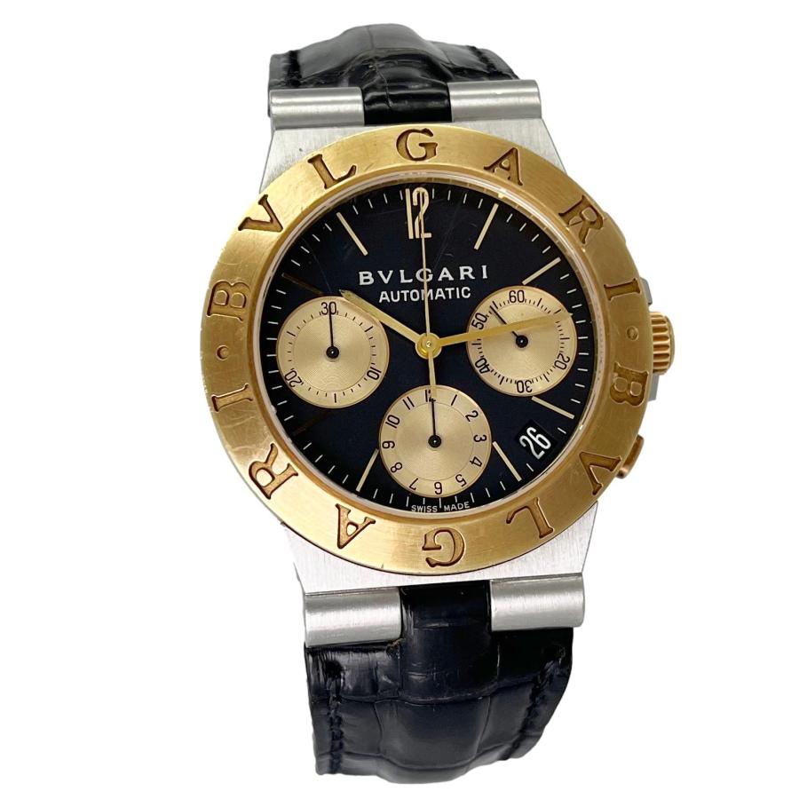 BVLGARI ディアゴノAUTO CH35S D 3937 クロノグラフ BVLGARI