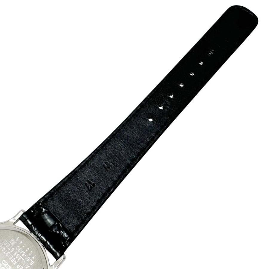 クレドール シグノ 8J81-6A30 セイコー クオーツ 中古 メンズ腕時計 シルバー文字盤の画像