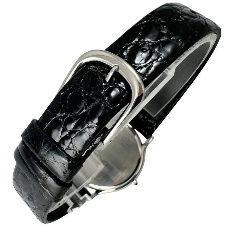 クレドール シグノ 8J81-6A30 セイコー クオーツ 中古 メンズ腕時計 シルバー文字盤の画像