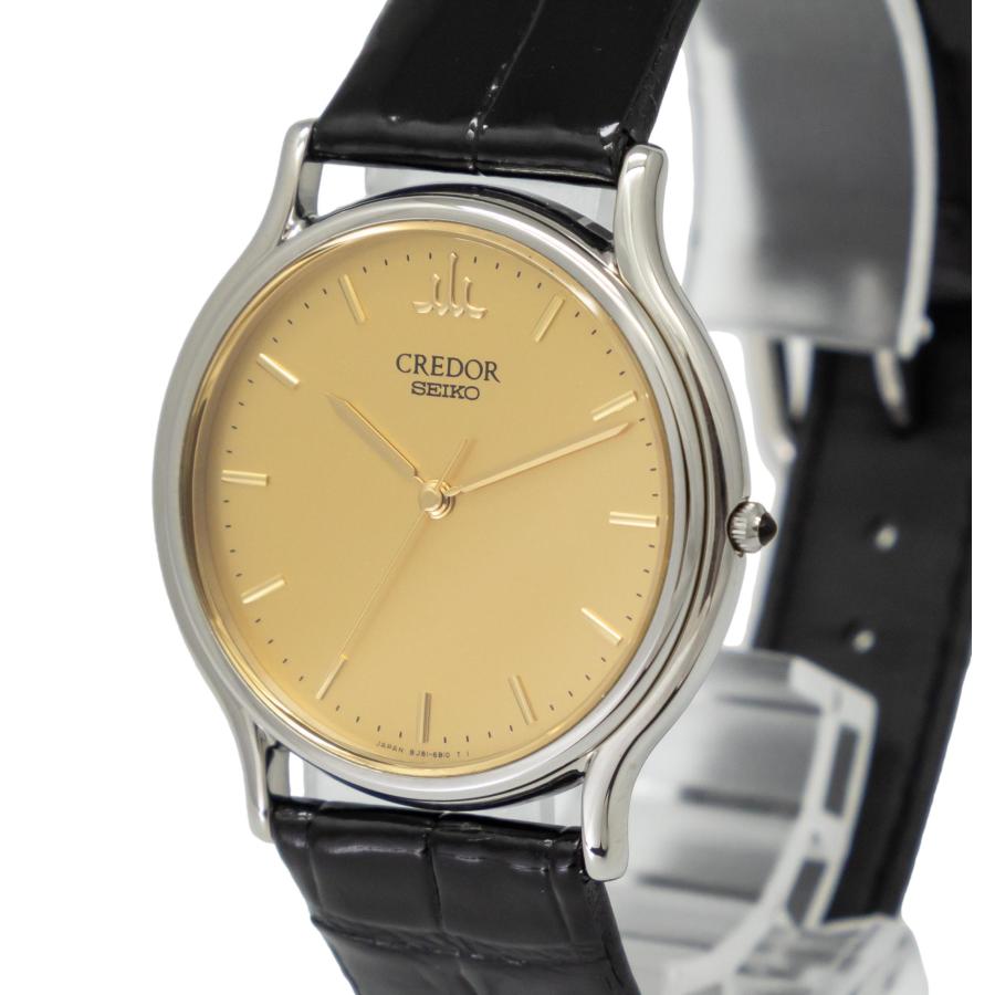 美品 SEIKO CREDOR セイコー クレドール GCAR051 8J81-6A30 クォーツ 