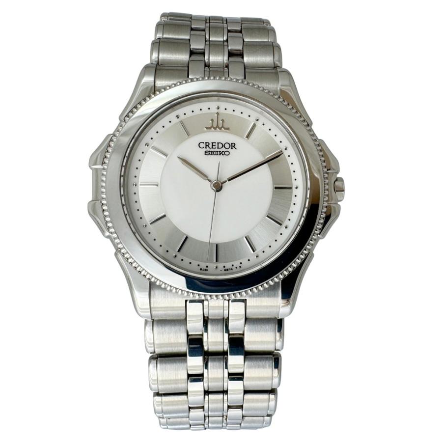 CREDOR 販売回数1 クレドール パシフィーク GCAR035 K18WG × SS