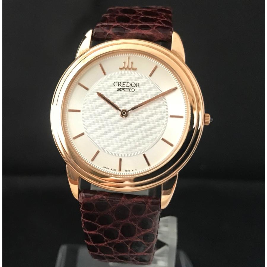CREDOR クレドール シグノ 8J80 7020 18K ピンクゴールド SEIKO CREDOR クレドール シグノ 8J80 7020 18K ピンクゴールド SEIKO