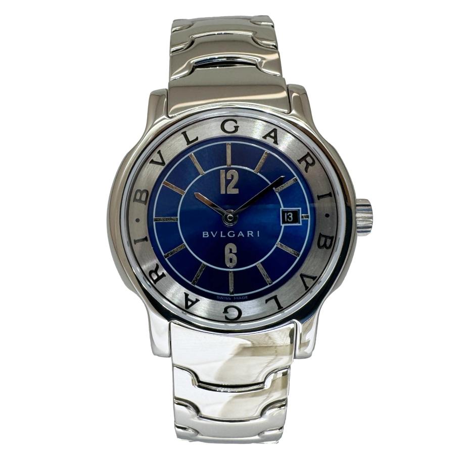 ブルガリ ソロテンポ 29mm ST29S レディース 腕時計【Aランク】【中古】 ブルガリ ソロテンポ ST29S ホワイト ユニセックス 時計 【中古