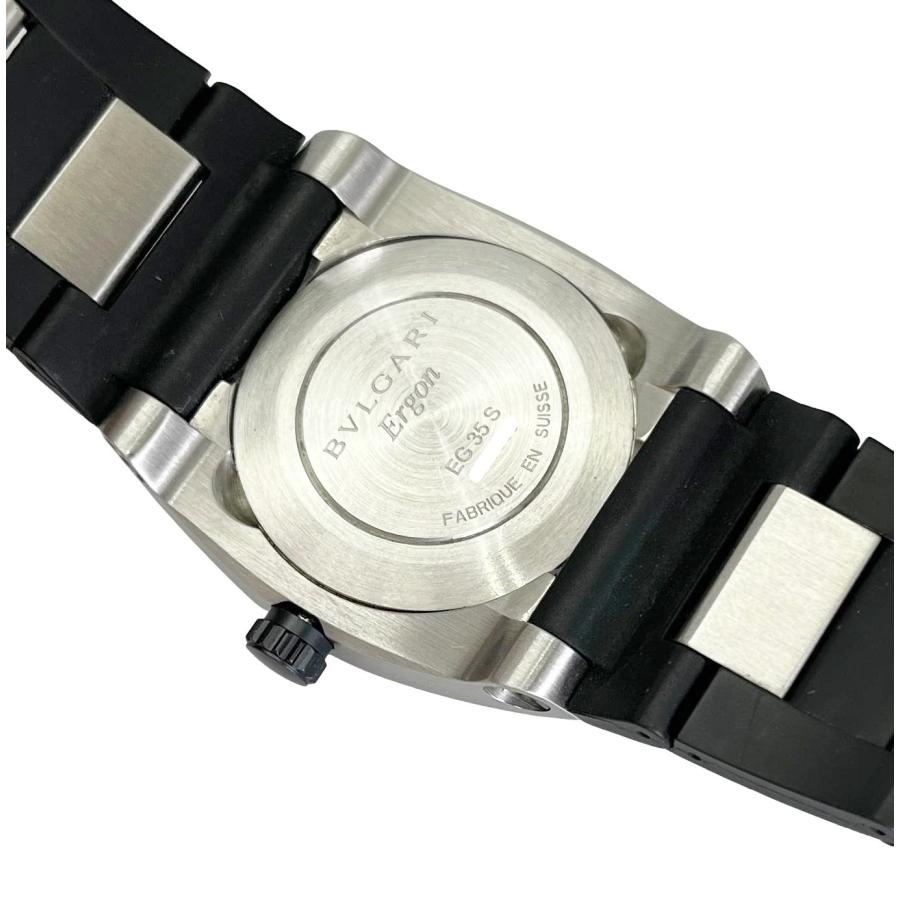 BVLGARI ブルガリ エルゴン EG35S ラバーベルト 中古 メンズ BVLGARI ブルガリ エルゴン EG35S ラバーベルト 中古 メンズ