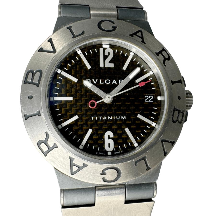 ブルガリ BVLGARI ディアゴノ チタニウム TI38TA 中古 メンズ BVLGARI（ブルガリ） ディアゴノ チタニウム TI38TA 中古 メンズ腕時計