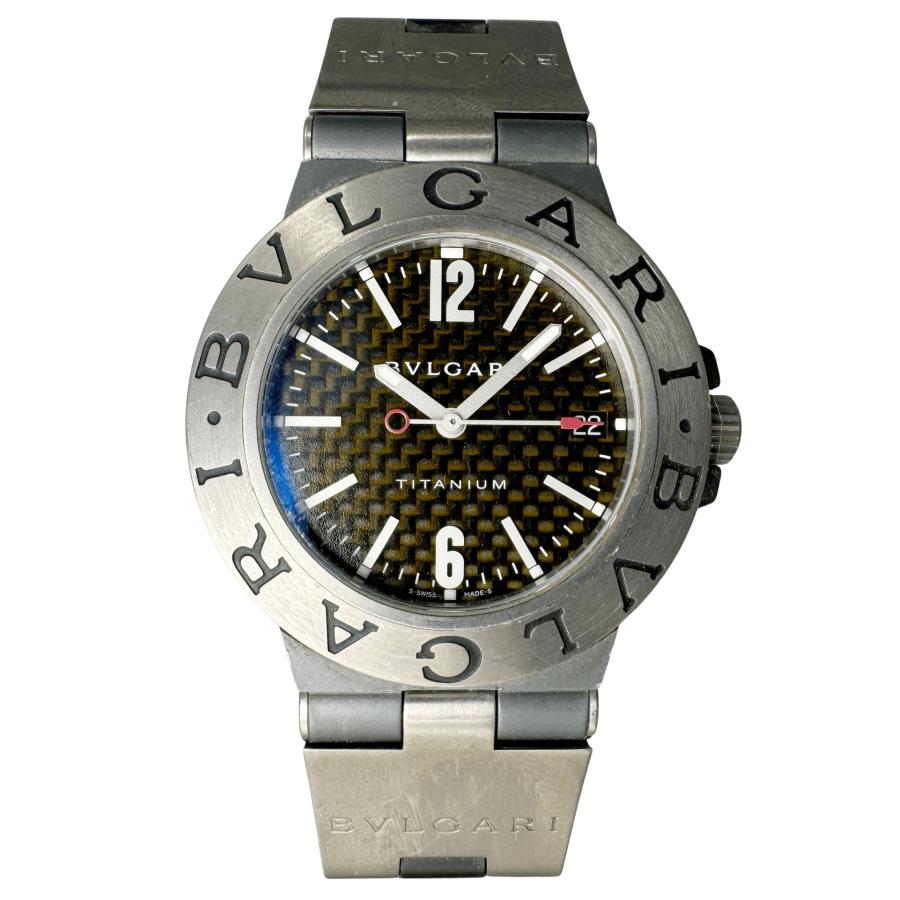 BVLGARI（ブルガリ） ディアゴノ チタニウム TI38TA 中古 メンズ腕時計