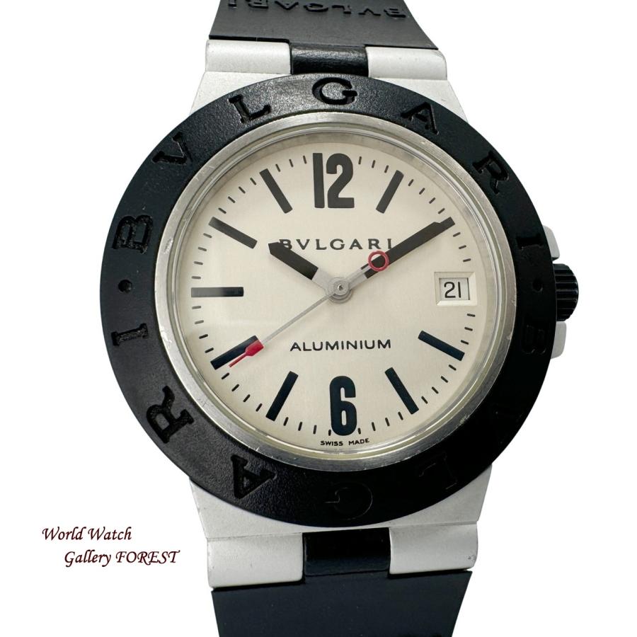 M*送様 【稼働未確認】BVLGARI ブルガリ AL38A アルミニウム 自動 BVLGARI（ブルガリ） アルミニウム AL38A 中古 メンズ腕時計 自動巻き