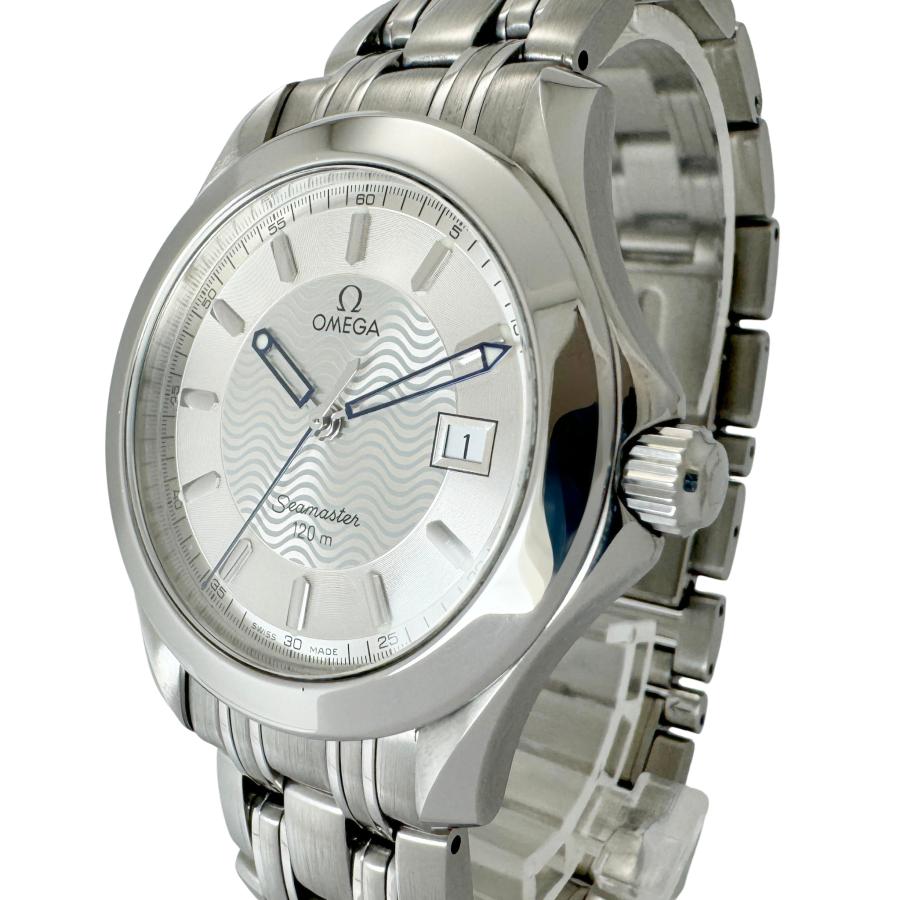 オメガ OMEGA 2511.30 シーマスター 120m ホワイト クォーツ OMEGA（オメガ） シーマスター 120M 2511.31 中古 メンズ腕時計