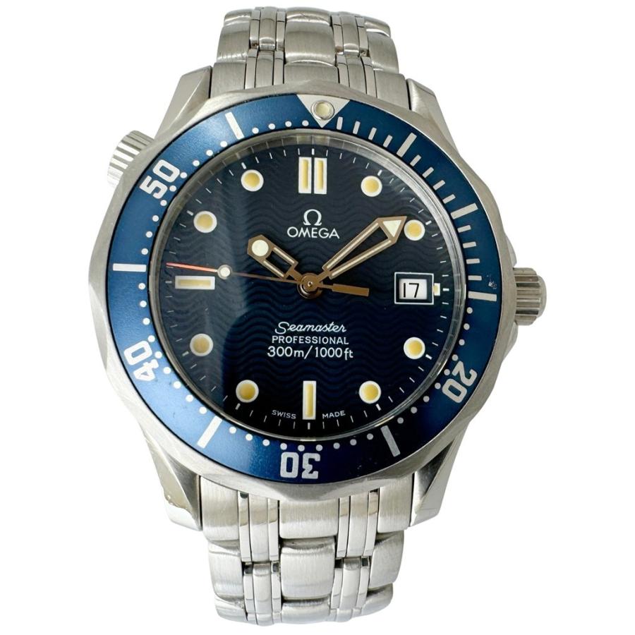 オメガ シーマスター プロフェッショナル 300M 2561.80 中古 メンズ 腕時計 クオーツ ブルー文字盤 | OMEGA | 01
