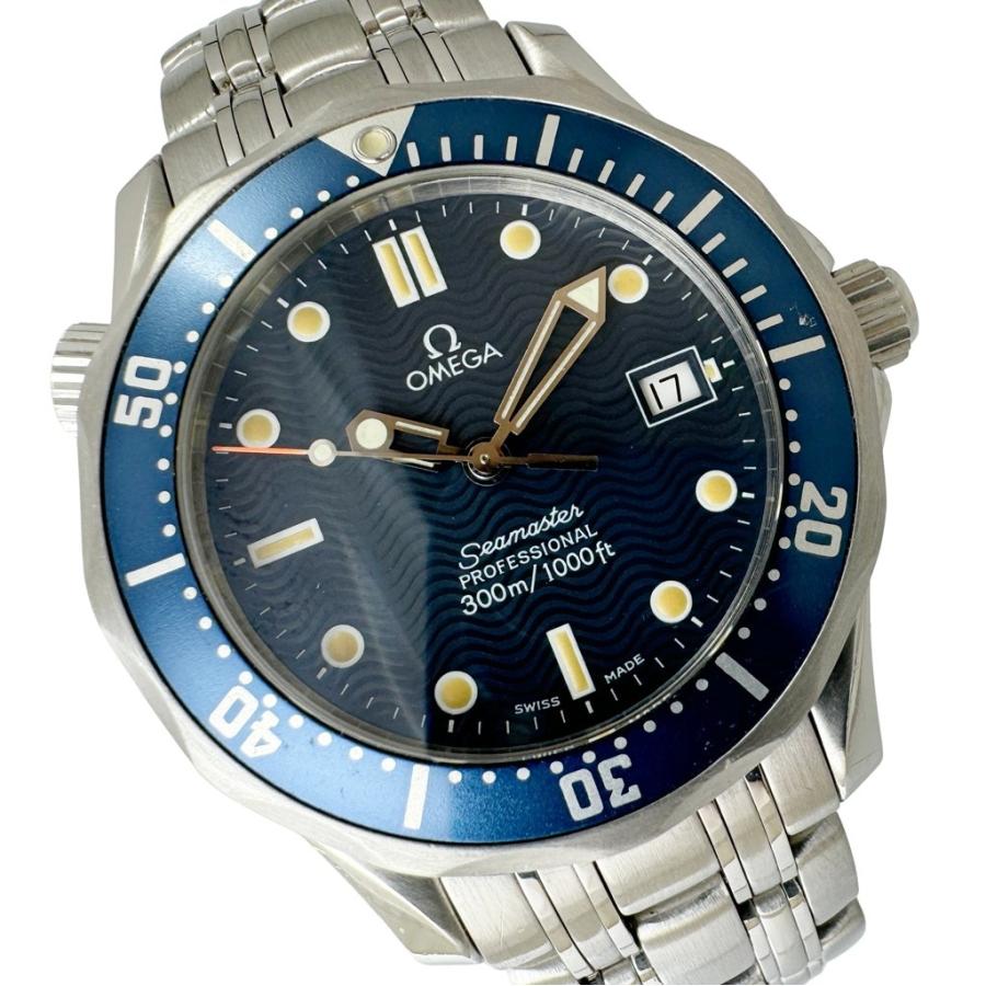 オメガ シーマスター プロフェッショナル 300M 2561.80 中古 メンズ 腕時計 クオーツ ブルー文字盤 | OMEGA | 02