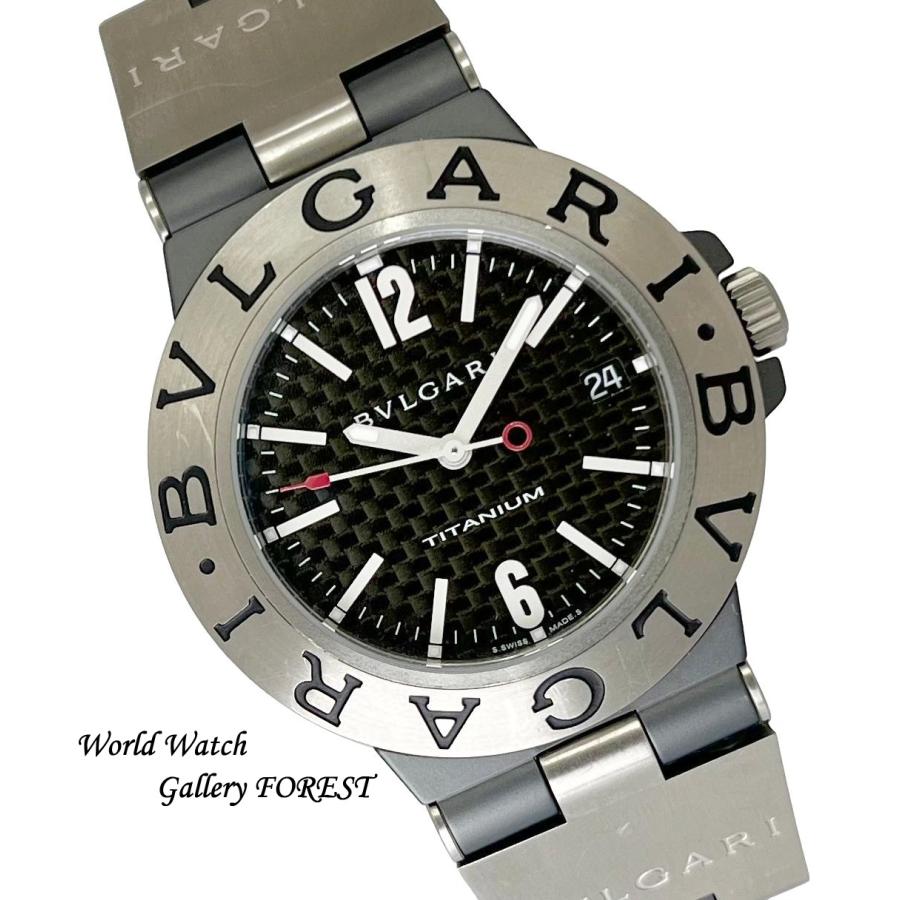 BVLGARI ブルガリ ディアゴノ チタニウム TI38TA 中古 メンズ