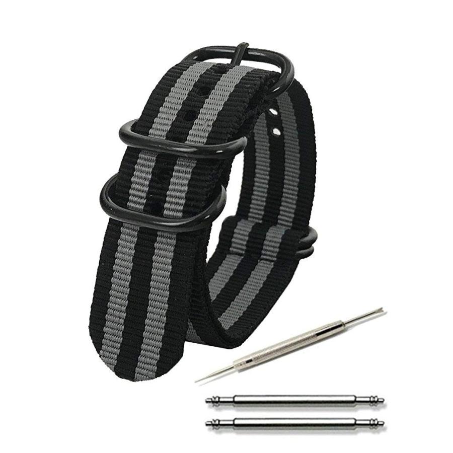 時計 ベルト NATO ベルト ストラップ 黒バックル プレミアム ナイロン バンド 18mm 20mm 22mm 24mm 6色 (交換説明書 交換工具 バネ棒付) :b07q5czl59:時計専門店FOREST - 通販 - Yahoo!ショッピング 時計 ベルト NATO ベルト ストラップ 黒バックル プレミアム ナイロン バンド 18mm 20mm 22mm 24mm 6色 (交換説明書 交換工具 バネ棒付) :b07q5czl59:時計専門店FOREST - 通販 - Yahoo!ショッピング