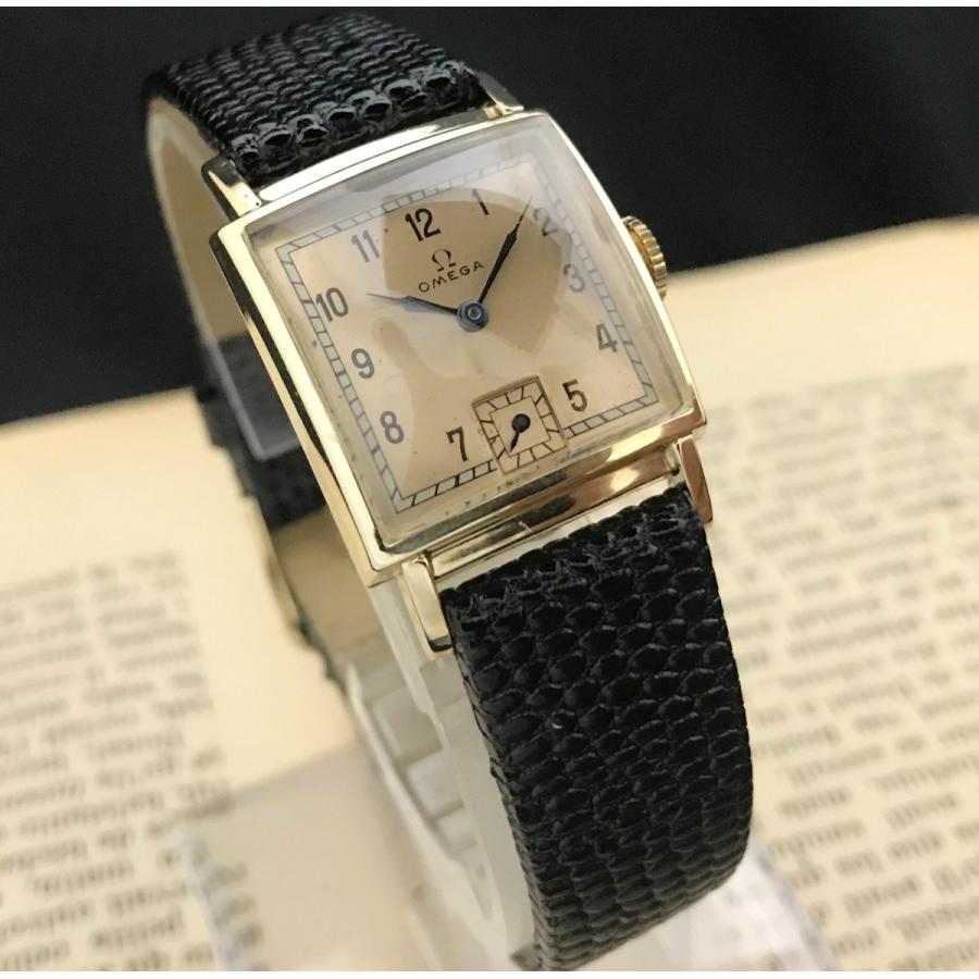 OMEGA（オメガ） スクエア カレ WW2 14K Gold Filled ミリタリー 中古